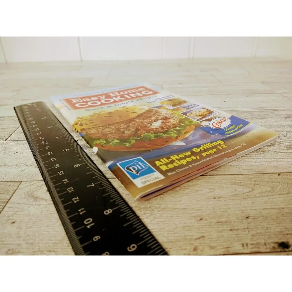 Easy Home Cooking Quick & Simple Recipes Cookbook Booklet‎ 2006 Vtg
